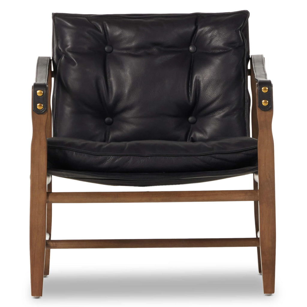 Lounge chair BELT Black