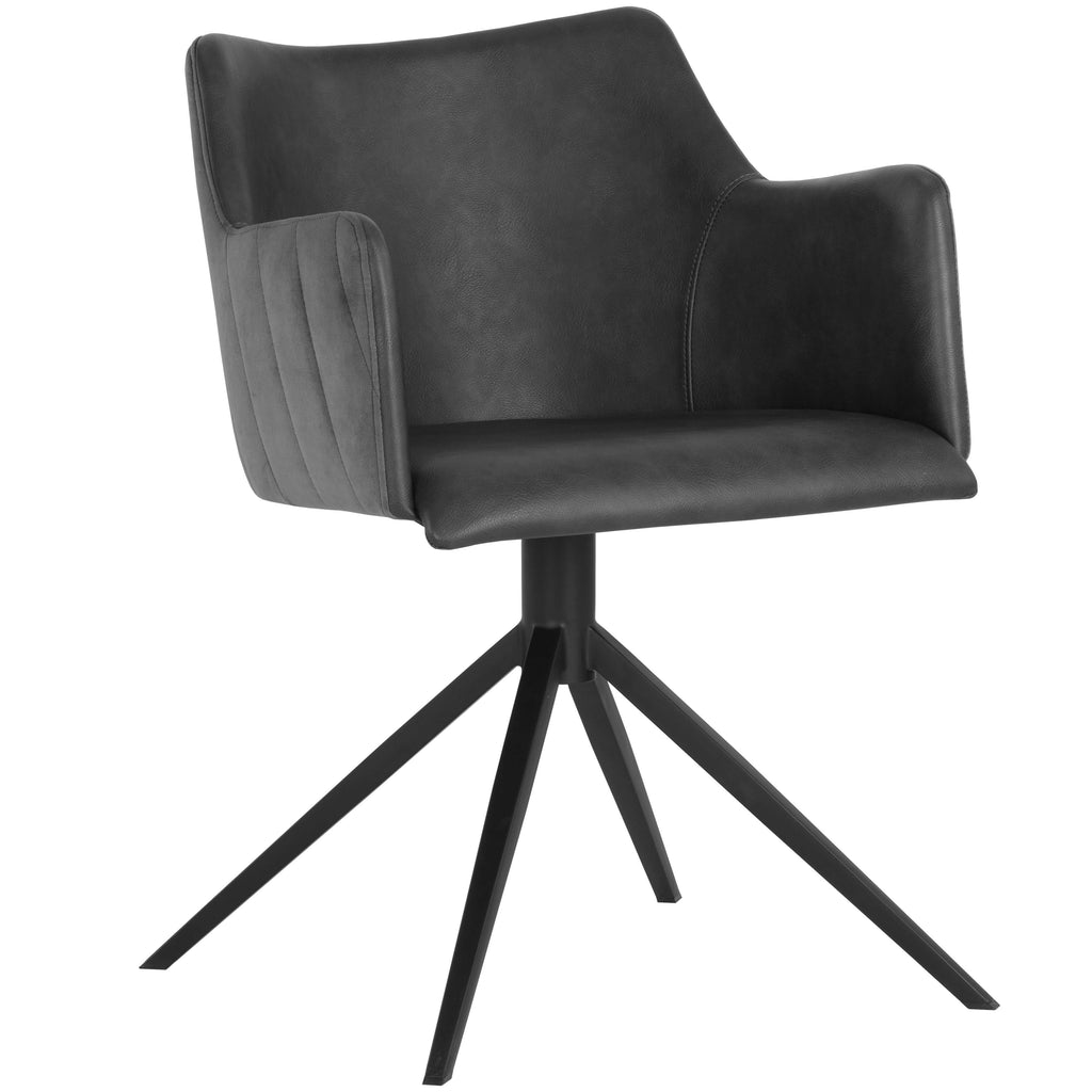 Swivel discount dining armchair