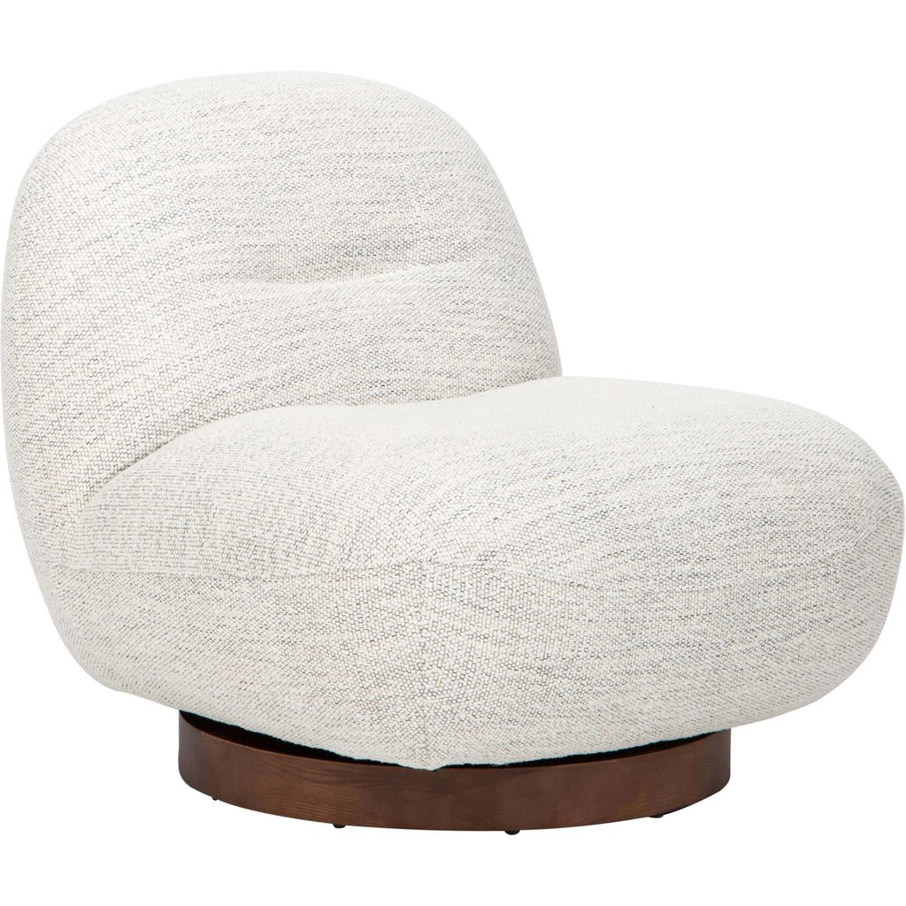 Jodi Swivel Chair Merino Cotton High Fashion Home