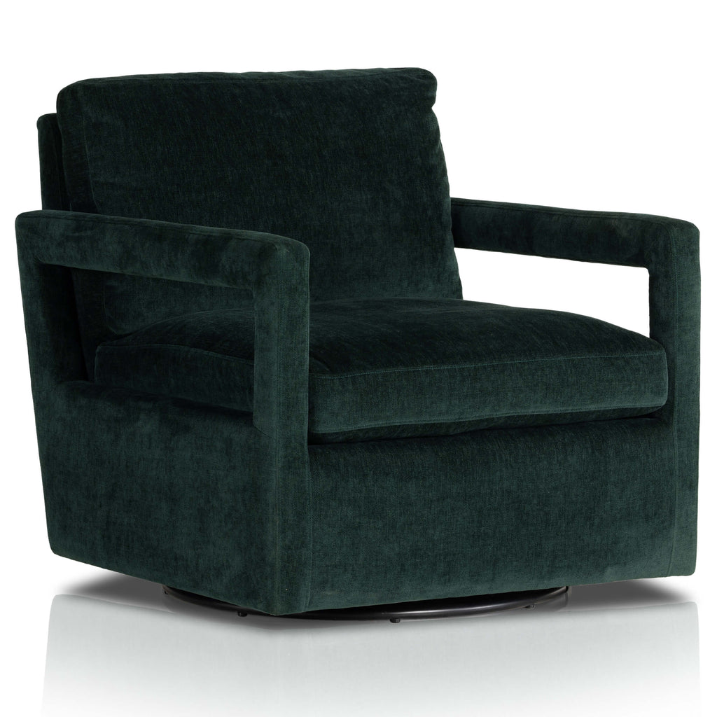 Olson Swivel Chair Emerald