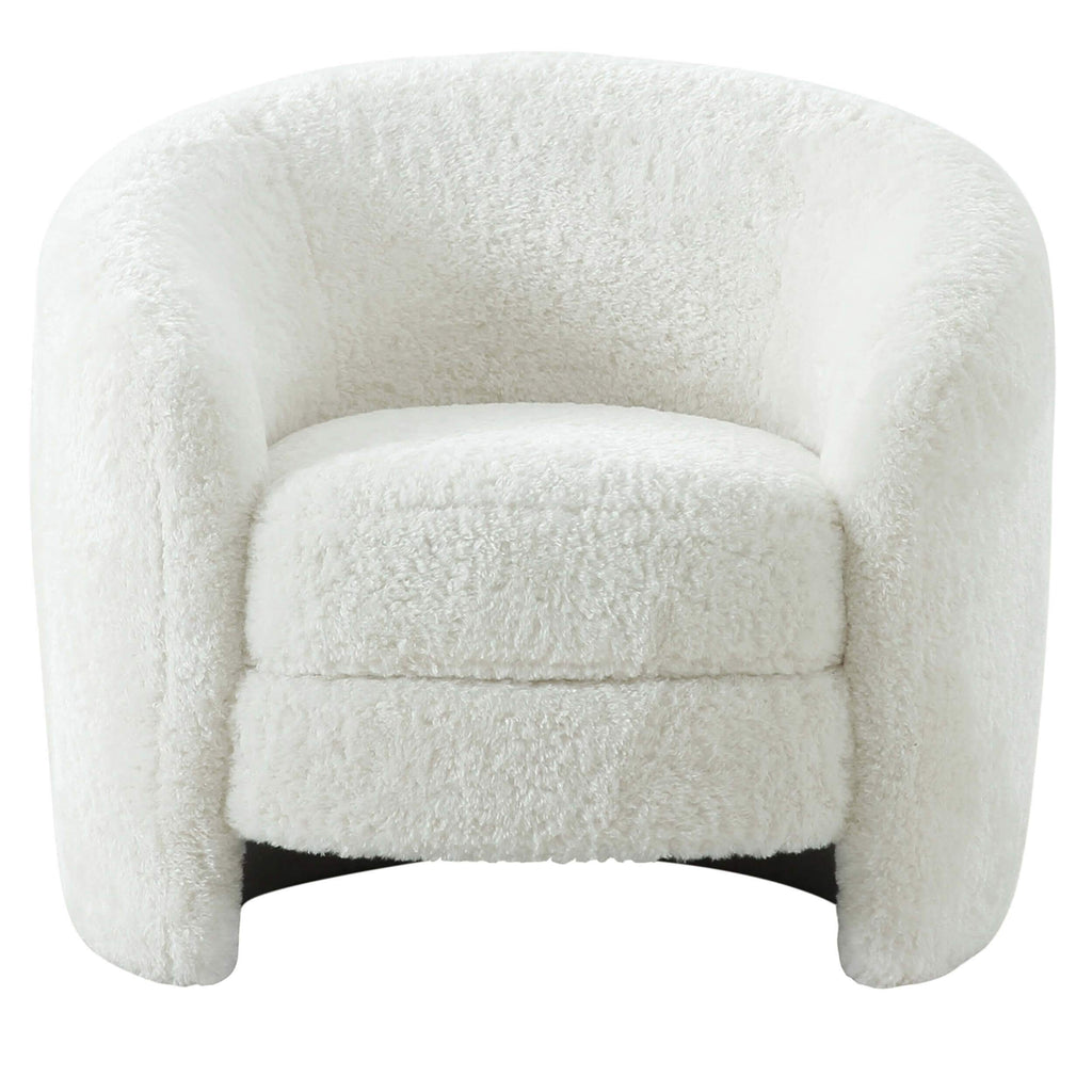 Shepard faux best sale shearling armchair