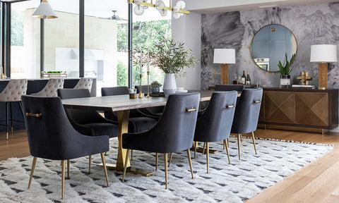 Room Ideas / Dining Room / Cutting-Edge Glamour