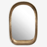 Bradano Arch Mirror, Brass-Accessories-High Fashion Home