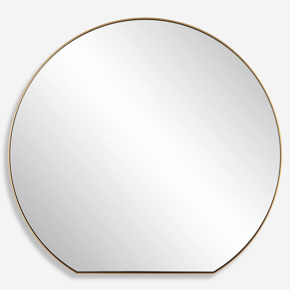 Cabell Small Mirror, Brass-High Fashion Home