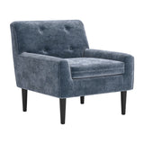 Frankfurt Armchair, Gray-Furniture - Chair-High Fashion Home