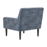 Frankfurt Armchair, Gray-Furniture - Chair-High Fashion Home