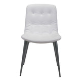 Tangiers Dining Chair, White, Set of 2-Furniture - Dining-High Fashion Home