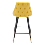 Piccolo Counter Stool, Yellow-Furniture-High Fashion Home