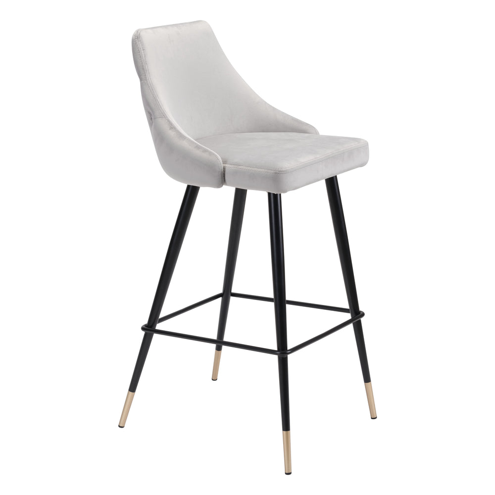 Piccolo Barstool, Gray