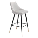 Piccolo Barstool, Gray