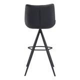 Aki Barstool, Black, Set of 2