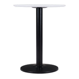 Alto Bistro Table, White-Furniture - Accent Tables-High Fashion Home