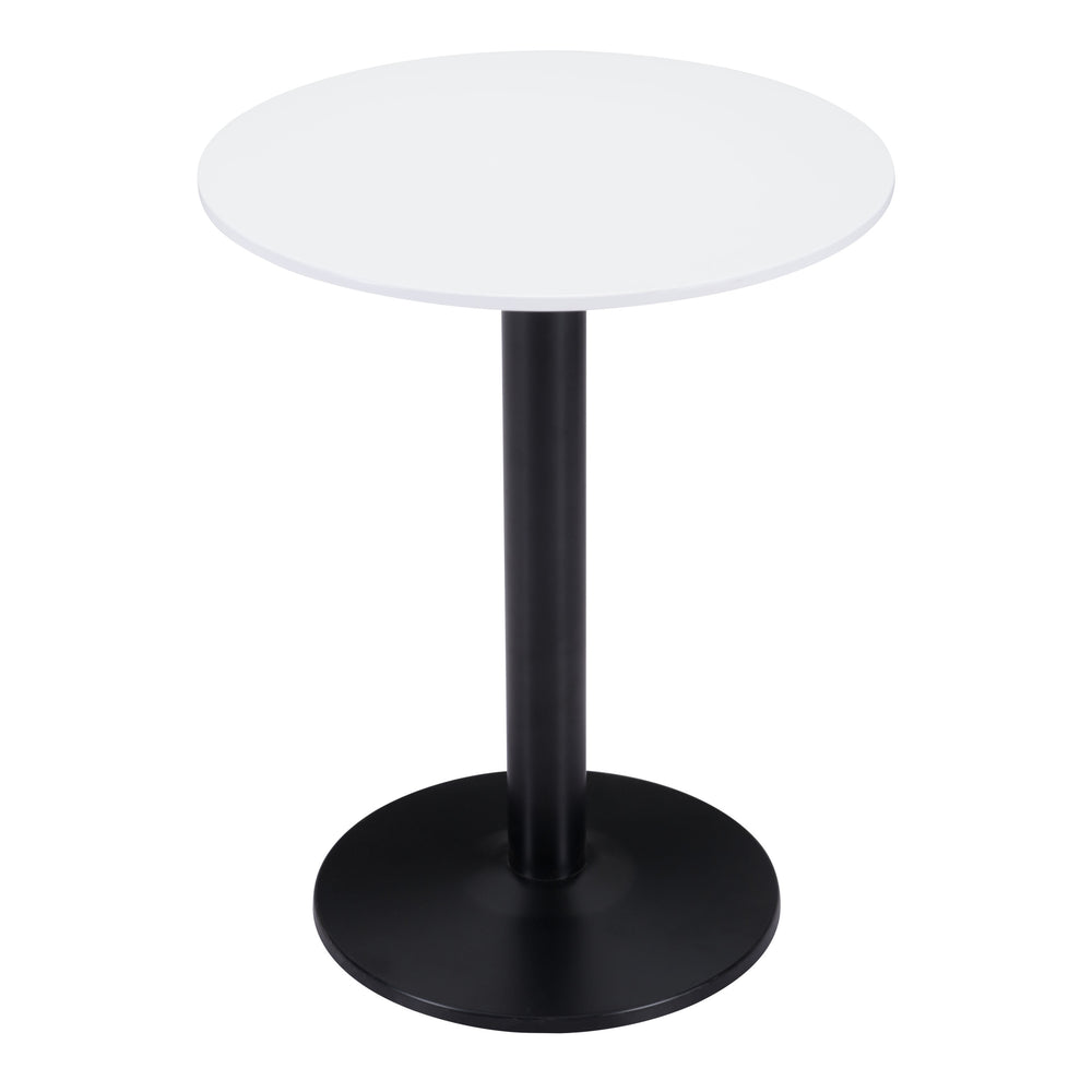 Alto Bistro Table, White-Furniture - Accent Tables-High Fashion Home