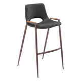 Desi Bar Stool, Black, Set of 2