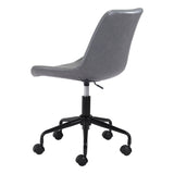 Byron Office Chair, Gray-Furniture - Office-High Fashion Home