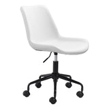 Byron Office Chair, White-Furniture - Office-High Fashion Home