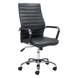 Primero Office Chair, Black-Furniture - Office-High Fashion Home