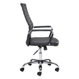 Primero Office Chair, Black-Furniture - Office-High Fashion Home