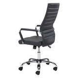 Primero Office Chair, Black-Furniture - Office-High Fashion Home