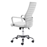 Primero Office Chair, White-Furniture - Office-High Fashion Home