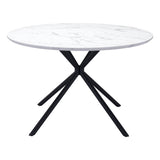 Amiens Dining Table, White-Furniture - Dining-High Fashion Home