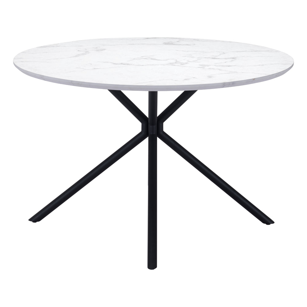 Amiens Dining Table, White-Furniture - Dining-High Fashion Home