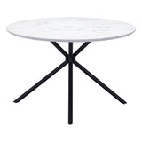 Amiens Dining Table, White-Furniture - Dining-High Fashion Home