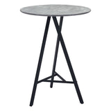 Metz Bar Table, Gray-Furniture - Accent Tables-High Fashion Home