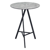 Metz Bar Table, Gray-Furniture - Accent Tables-High Fashion Home