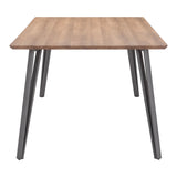 Perpignan Dining Table, Brown-Furniture - Dining-High Fashion Home