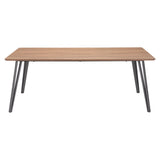 Perpignan Dining Table, Brown-Furniture - Dining-High Fashion Home