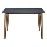 Deus Counter Table, Black-Furniture - Accent Tables-High Fashion Home