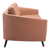 Divinity Sofa, Brown-Furniture - Sofas-High Fashion Home