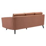 Divinity Sofa, Brown-Furniture - Sofas-High Fashion Home