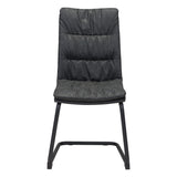 Sharon Dining Chair, Vintage Black, Set of 2-Furniture - Dining-High Fashion Home