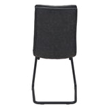 Sharon Dining Chair, Vintage Black, Set of 2-Furniture - Dining-High Fashion Home