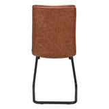 Sharon Dining Chair, Vintage Brown, Set of 2-Furniture - Dining-High Fashion Home