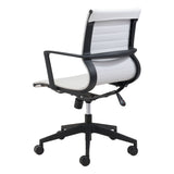 Stacy Office Chair White-Furniture - Office-High Fashion Home