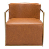 Xander Chair, Brown-Furniture - Chair-High Fashion Home