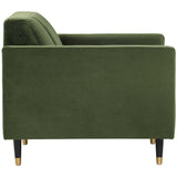 Yosi Chair, Moss Green-Furniture - Chairs-High Fashion Home