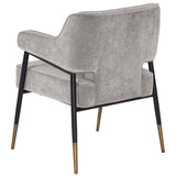 Derome Dining Arm Chair, Polo Club Stone-Furniture - Dining-High Fashion Home