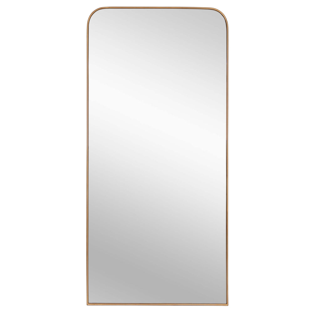 Calabasas Floor Mirror, Brass-Accessories-High Fashion Home