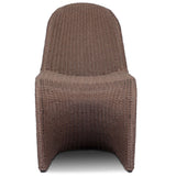 Portia Outdoor Dining Chair, Tanned Weave