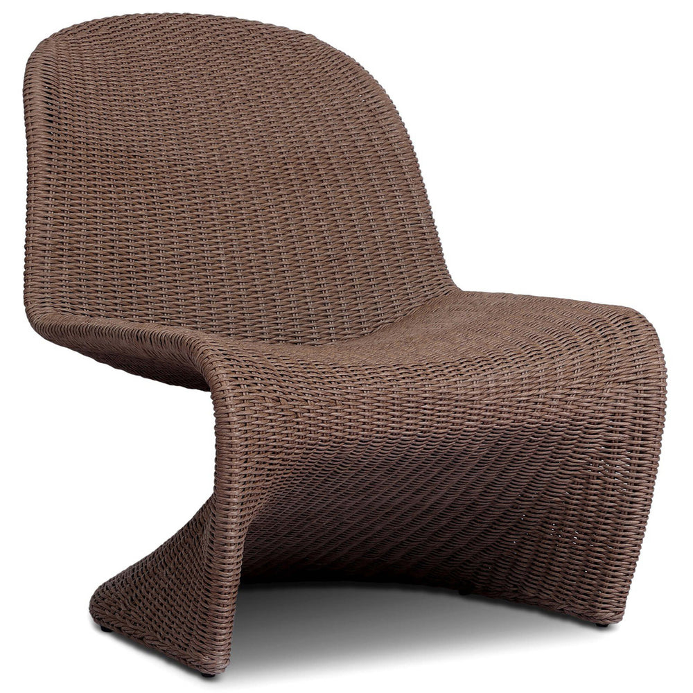 Portia Outdoor Chair, Tanned Weave