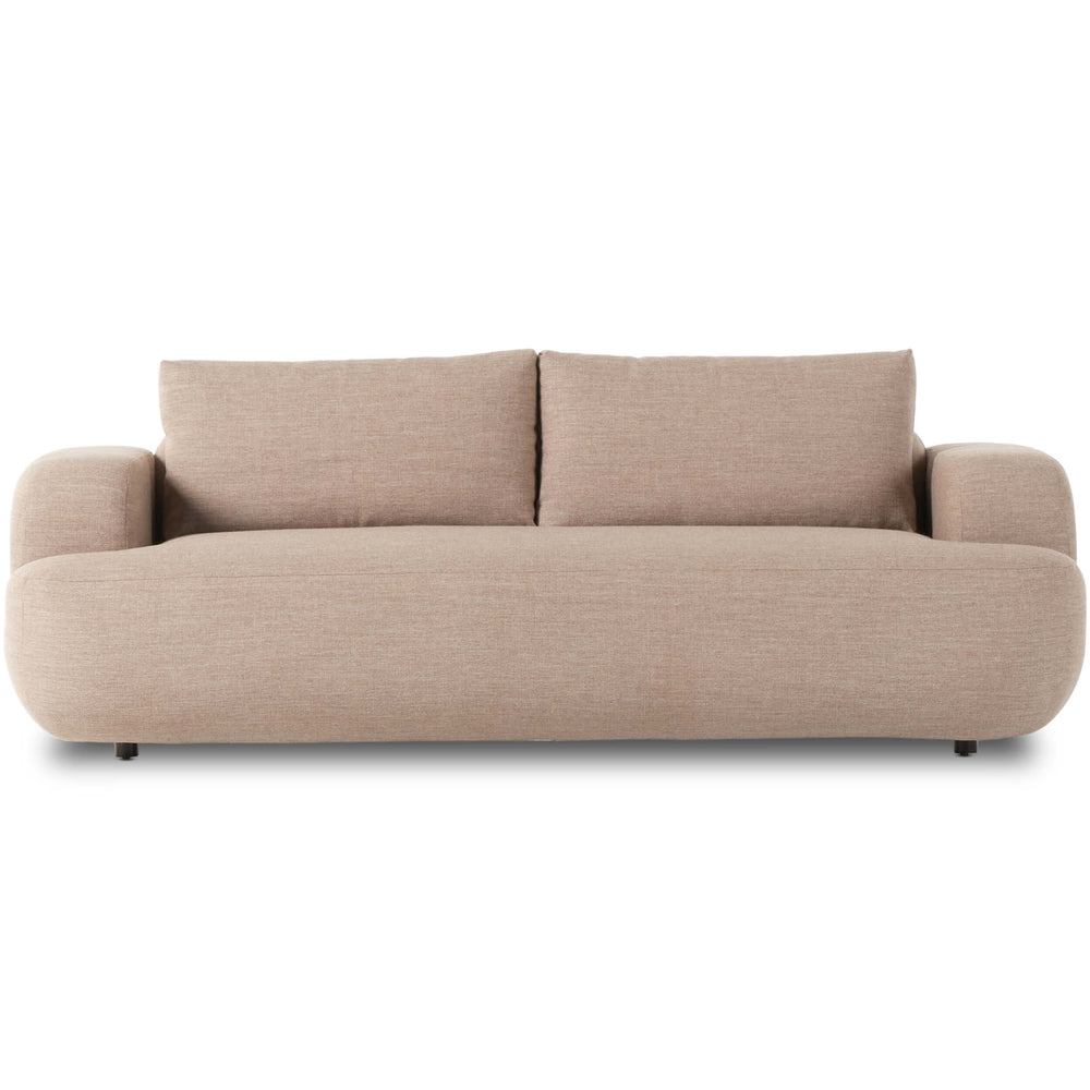 Benito Sofa, Alcala Fawn-Furniture - Sofas-High Fashion Home