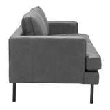 Decade Sofa, Vintage Gray-Furniture - Sofas-High Fashion Home