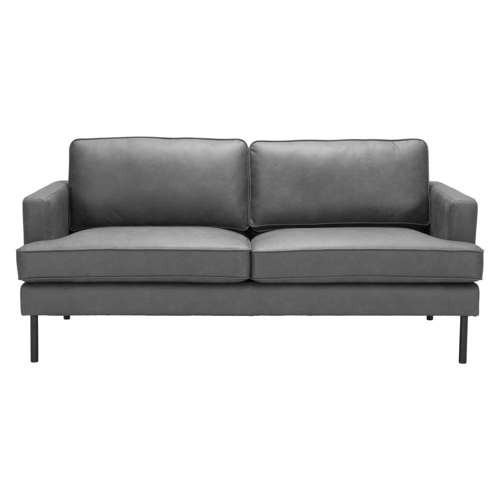 Decade Sofa, Vintage Gray-Furniture - Sofas-High Fashion Home