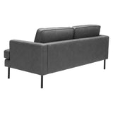 Decade Sofa, Vintage Gray-Furniture - Sofas-High Fashion Home