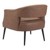 Berkeley Chair, Vintage Brown-Furniture - Chair-High Fashion Home