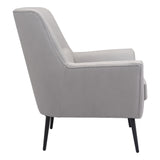 Ontario Chair, Gray-Furniture - Chair-High Fashion Home